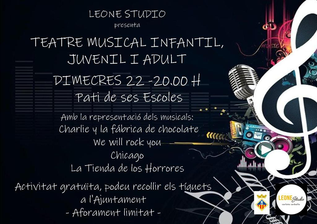 TEATRE MUSICAL INFANTIL, JUVENIL I ADULT
