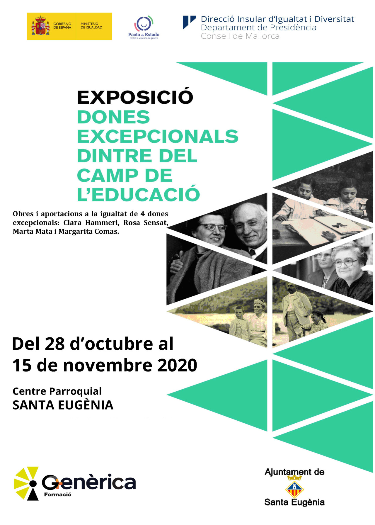 Exposició: 'Dones excepcionals en el camp de l'educació'
