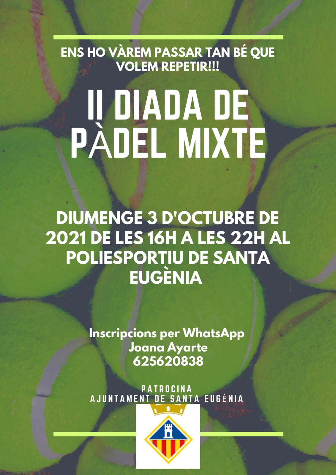 II DIADA DE PÀDEL MIXTE