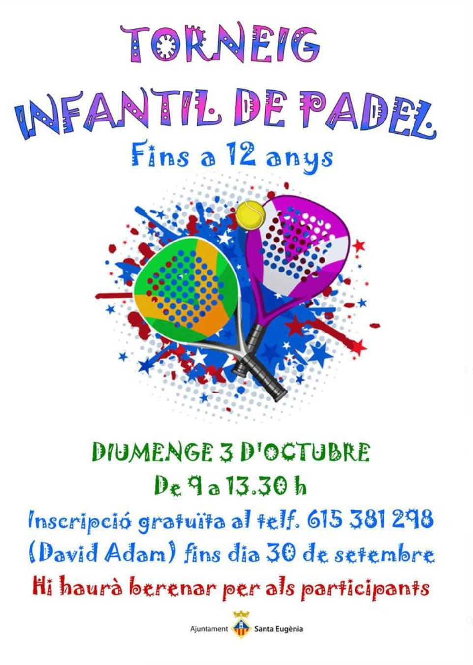 TORNEIG INFANTIL DE PÀDEL