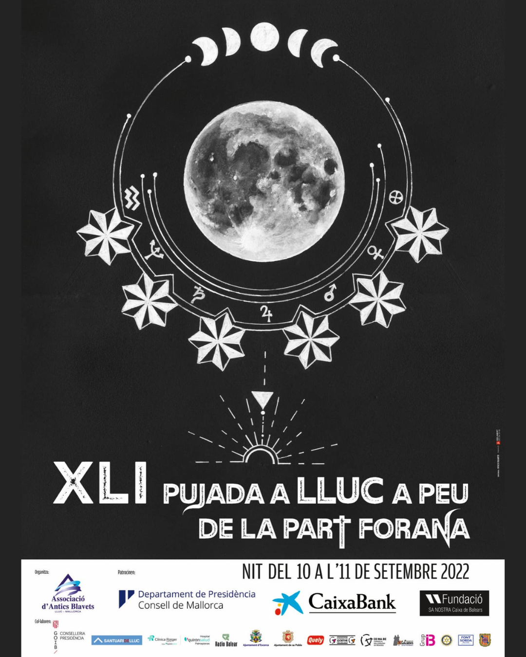 Pujada a Lluc a peu de la part forana