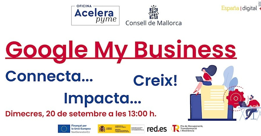 NOU WEBINAR GRATUÏT GOOGLE MY BUSINESS PER A PIMES I AUTÒNOMS