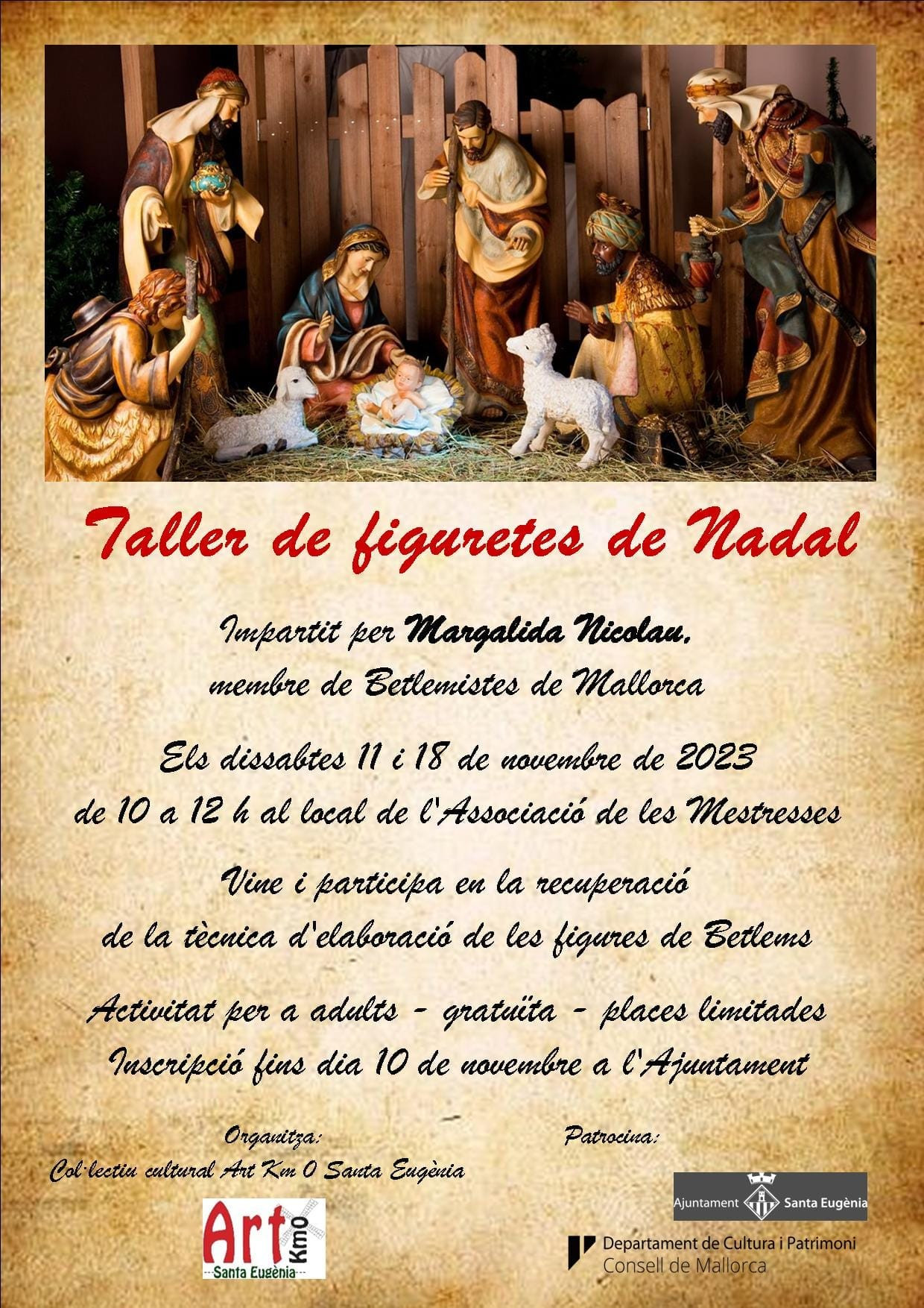 Taller de figuretes de Nadal