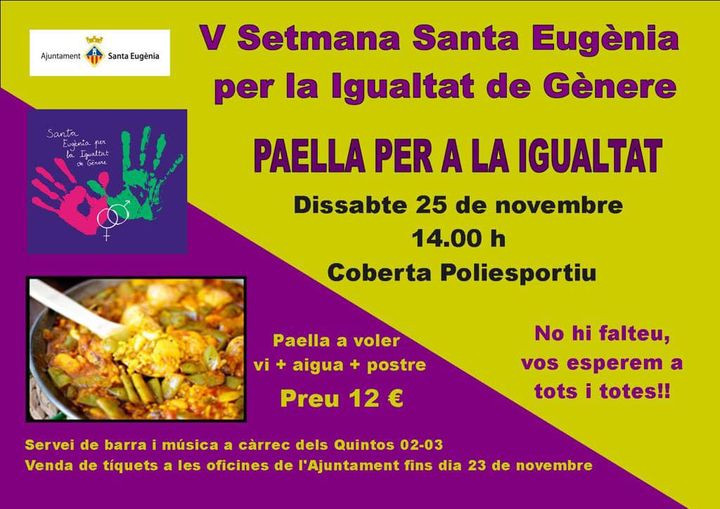 PAELLA PER A LA IGUALTAT