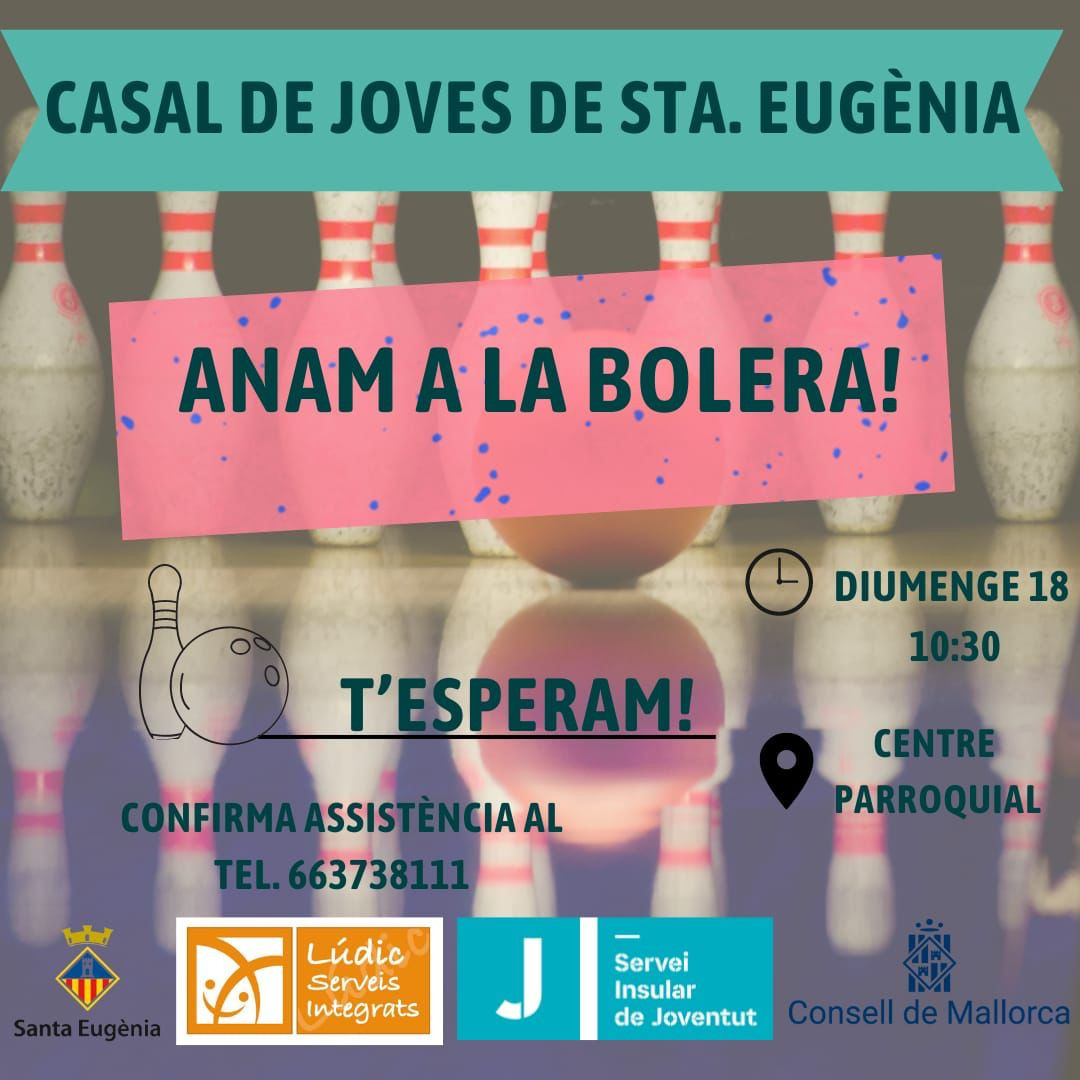 Casal de joves de Santa Eugènia se'n va a la bolera