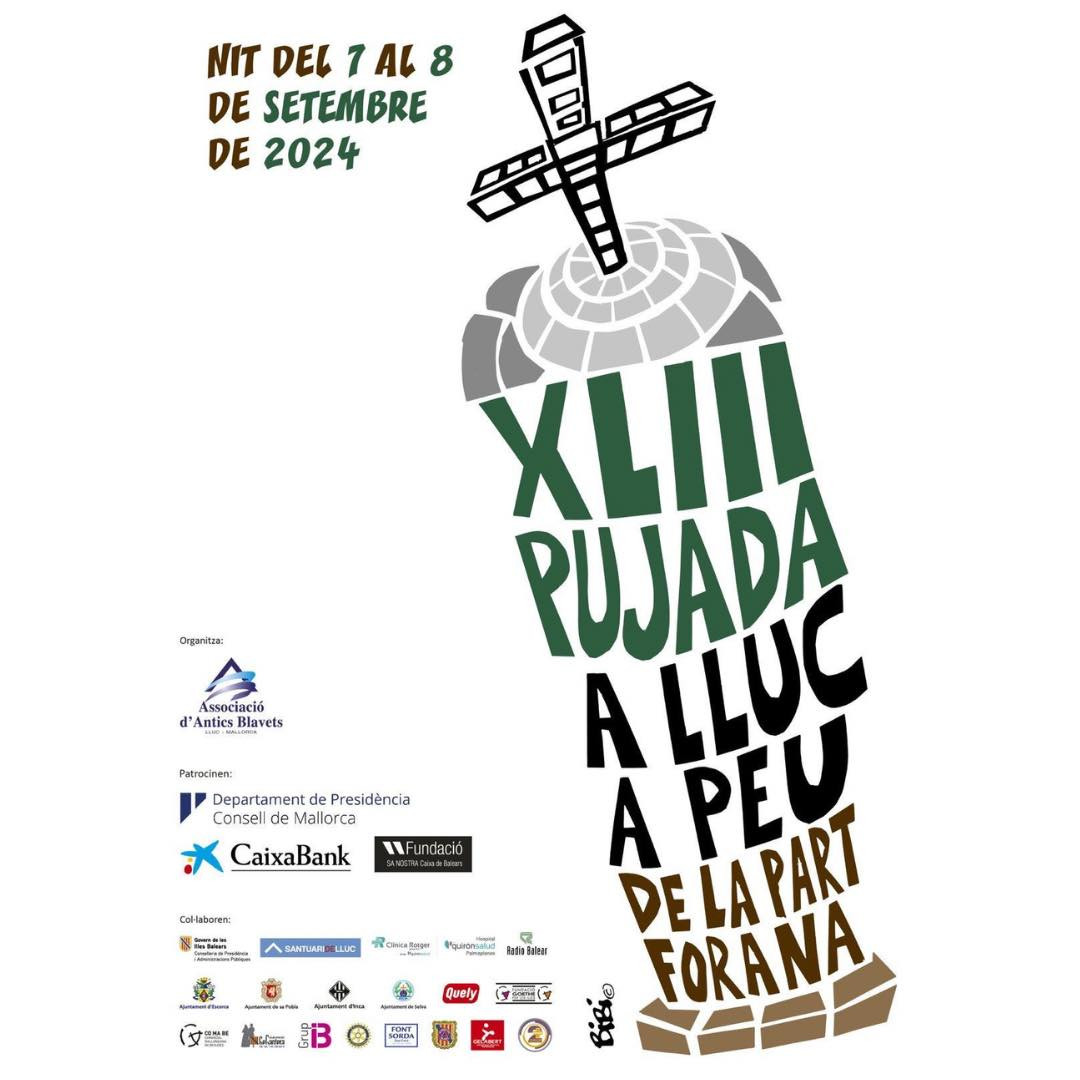 XLIII Pujada a Lluc a peu de la part forana