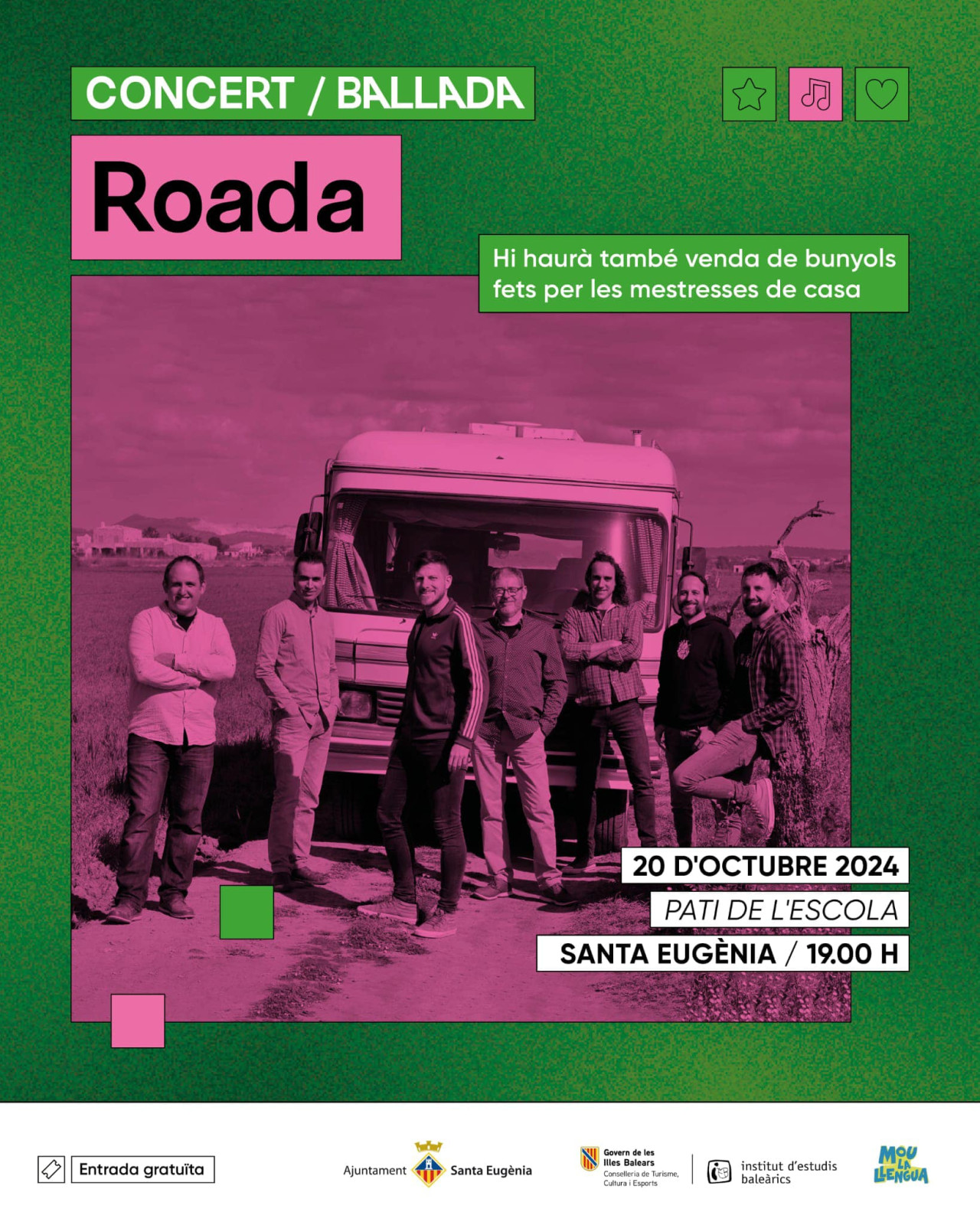Gran CONCERT i BALLADA amb Roada