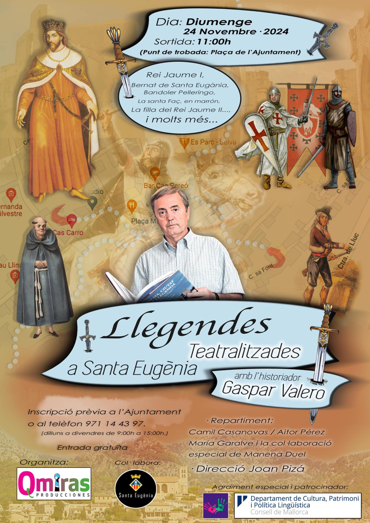 Llegendes teatralitzades a Santa Eugènia