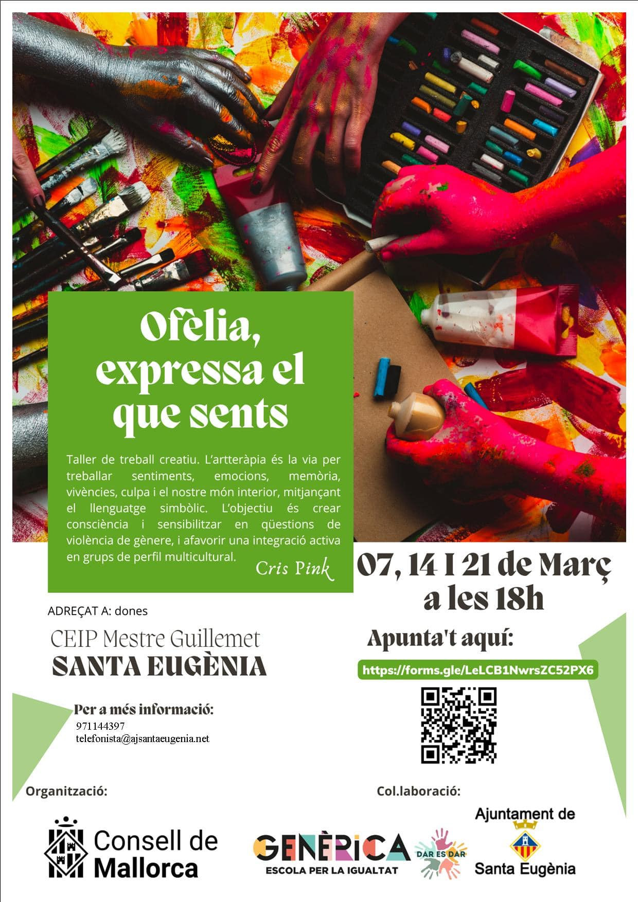 Taller: Ofèlia, expressa el que sents
