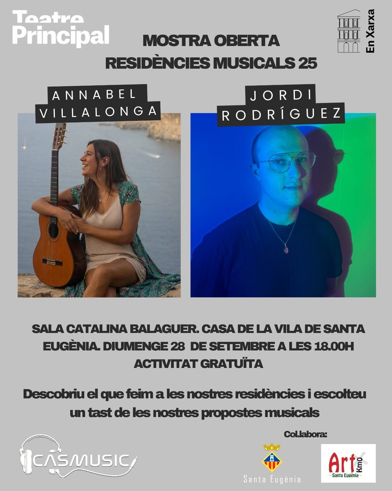 Mostra oberta Residències musicals 25