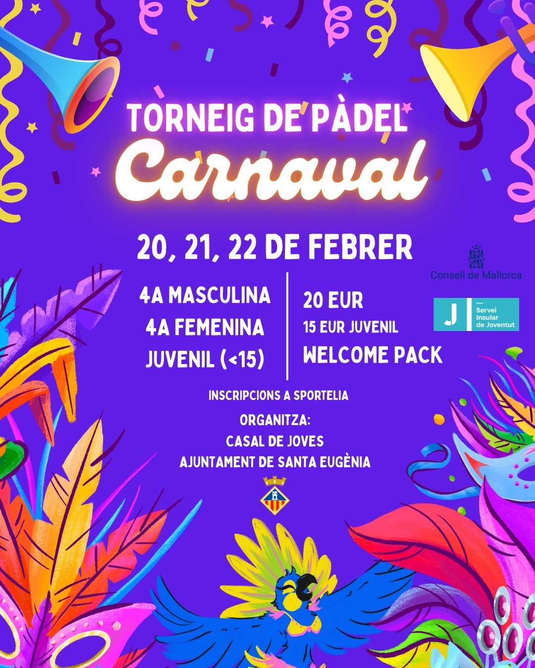 TORNEIG DE PÀDEL DE CARNAVAL