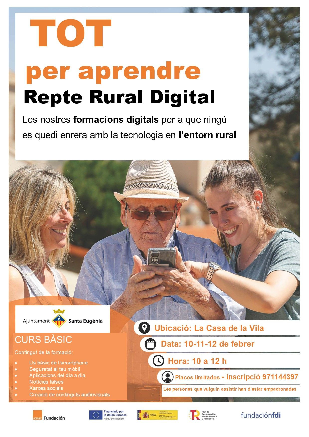 Voleu aprendre com emprar l'smartphone i les xarxes socials?
