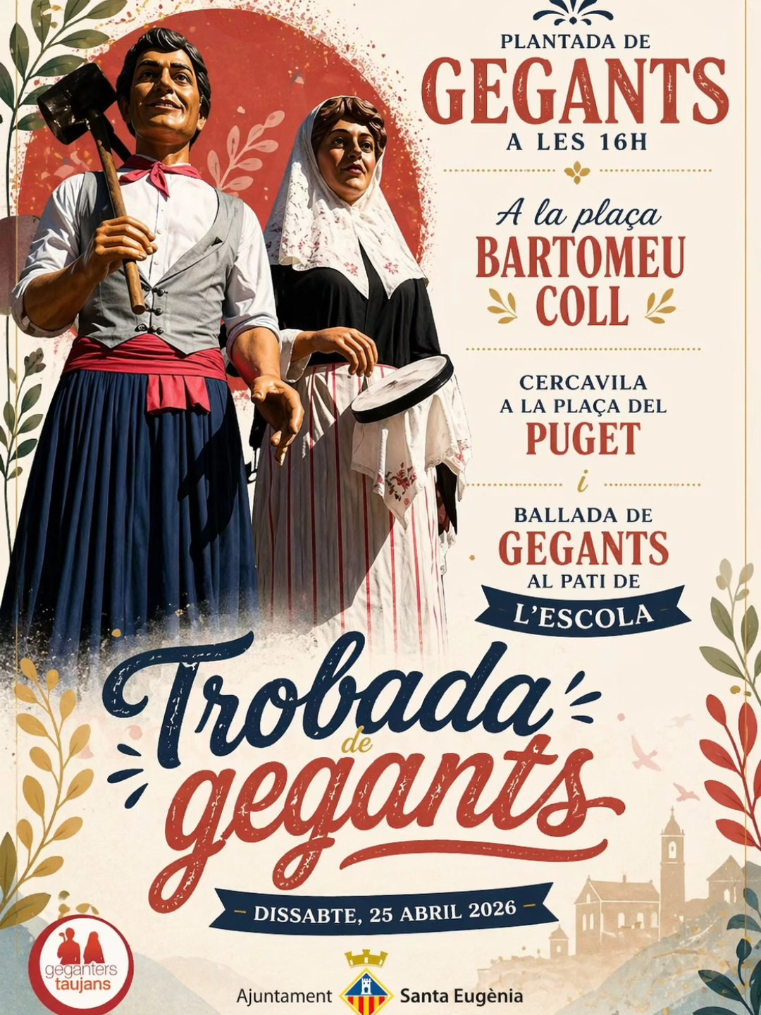 TROBADA GEGANTERA A SANTA EUGÈNIA