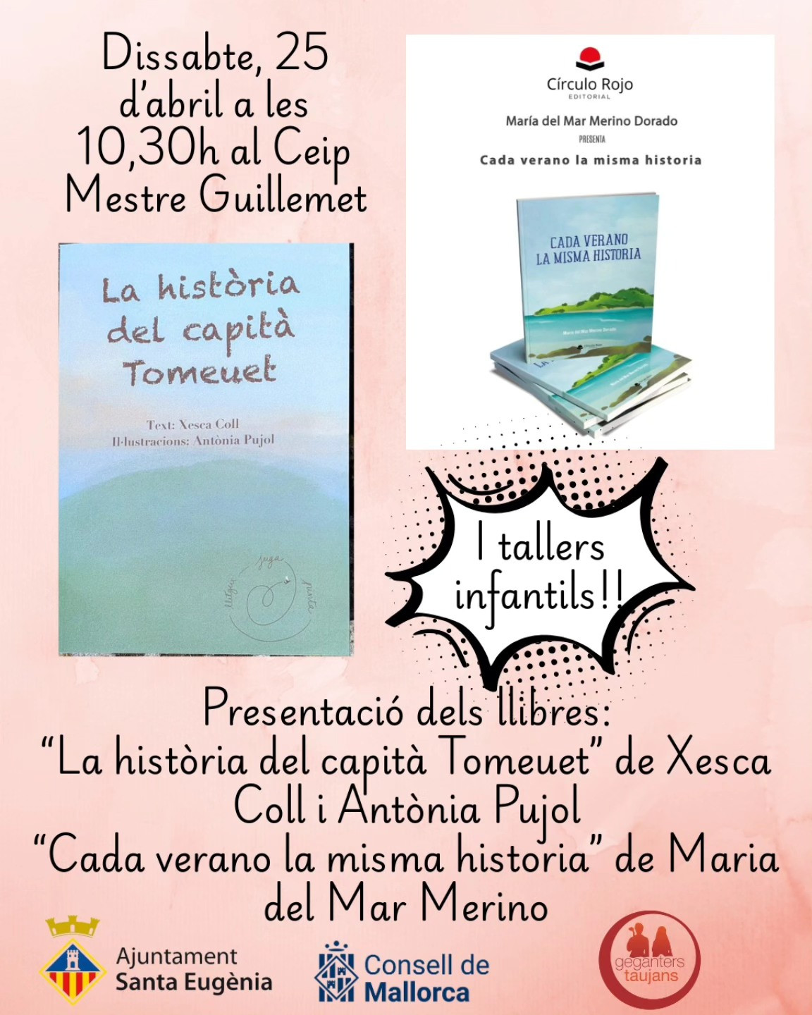 Presentació de llibres i tallers infantils