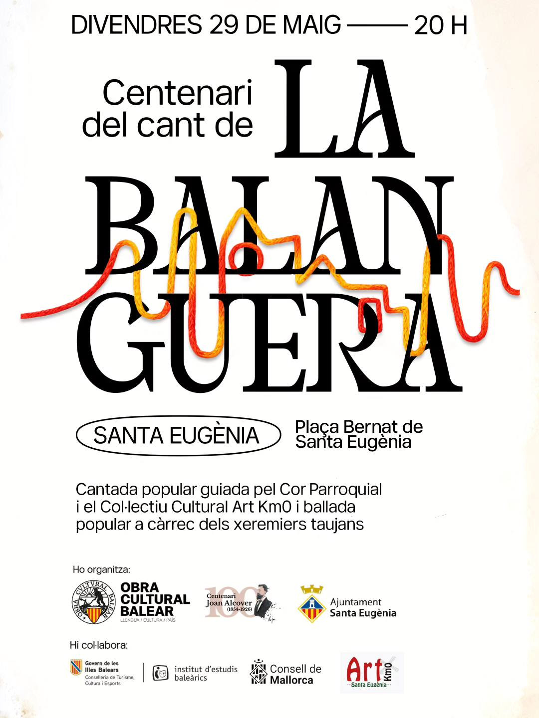 Santa Eugènia cantarà La Balanguera