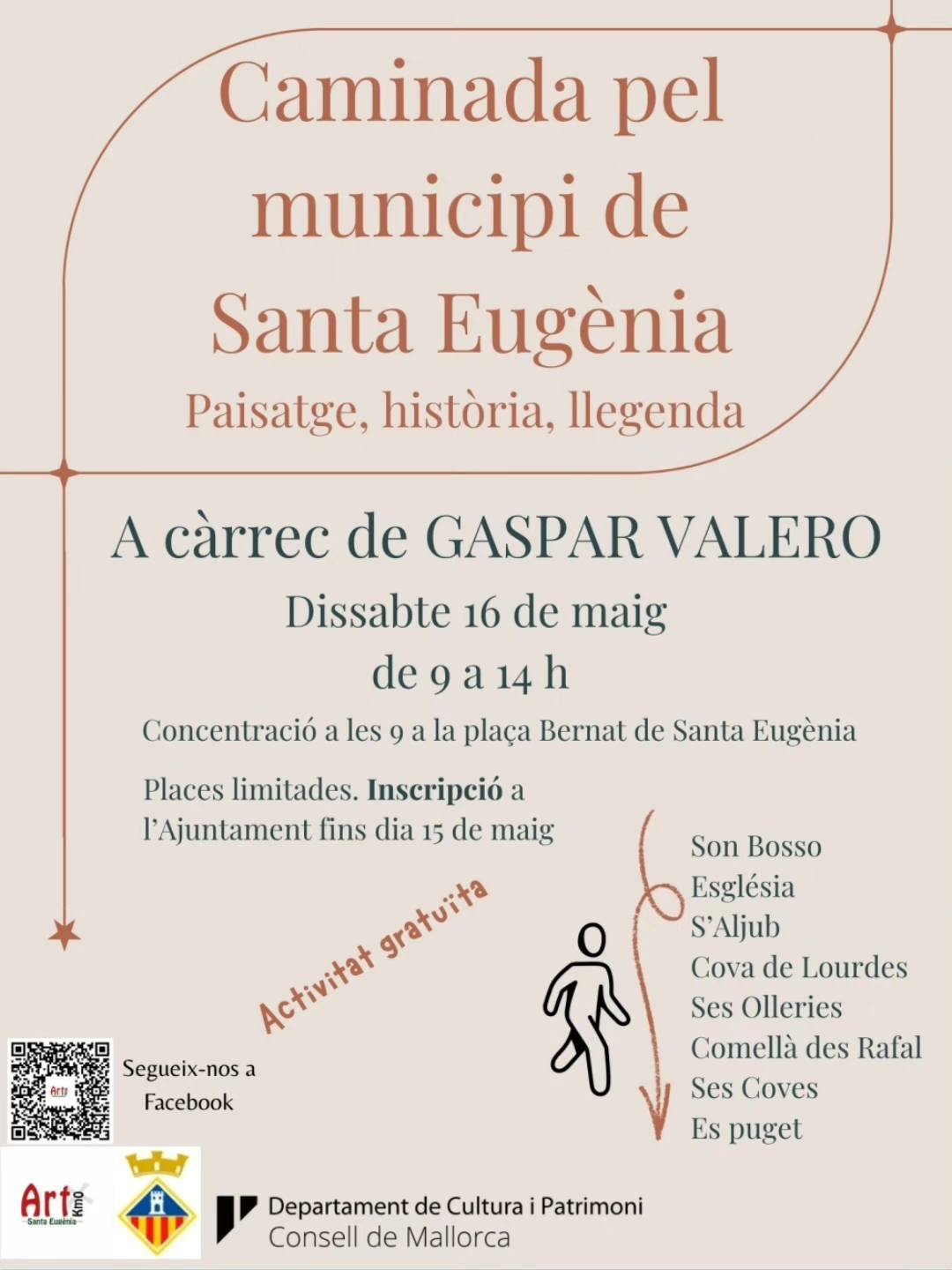 Caminada pel municipi de Santa Eugènia