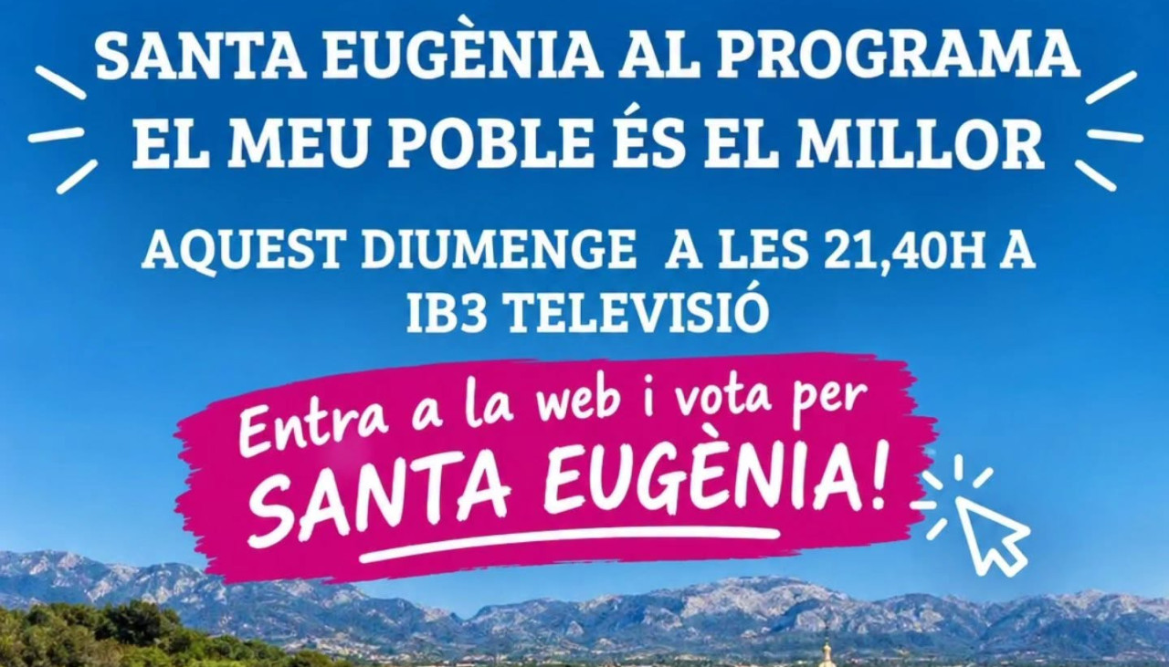Santa Eugènia surt per IB3