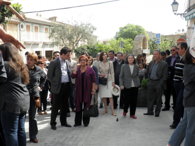 Inauguració de la  remodelació del Carrer Major i Escoles a Santa Eugenia