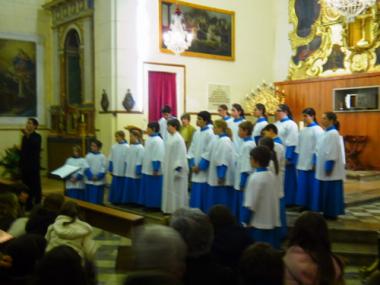 Els Blauets de Lluc ofereixen un magnífic Concert de Nadal a Santa Eugènia