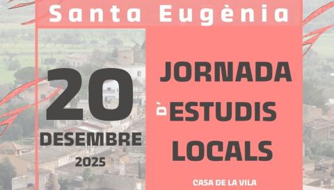Jornada d'estudis locals